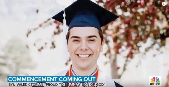 Mormon Valedictorian Comes Out